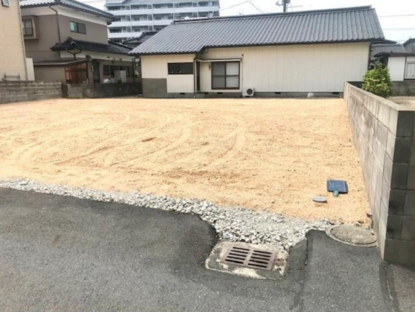 宇部市昭和町、土地の外観画像です