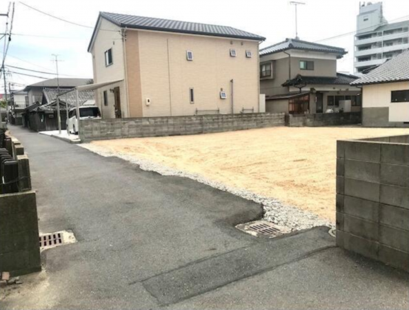 宇部市昭和町、土地の外観画像です