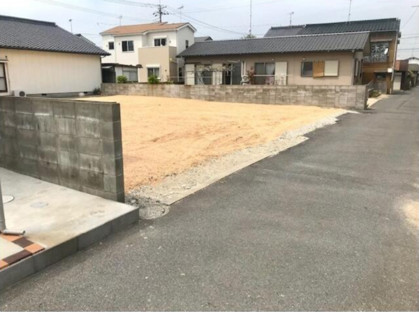 宇部市昭和町、土地の外観画像です