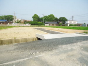 宇部市恩田町、土地の外観画像です