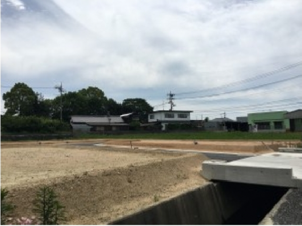 宇部市恩田町、土地の外観画像です