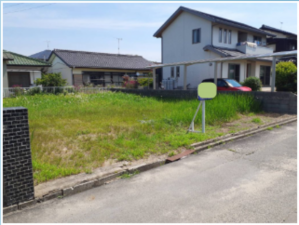宇部市東梶返、土地の画像です