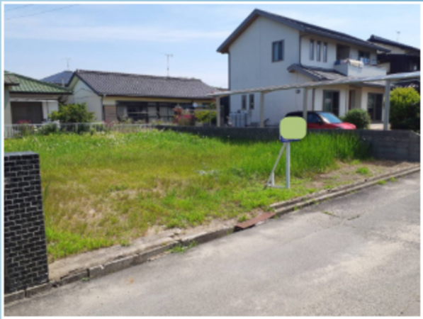 宇部市東梶返、土地の画像です