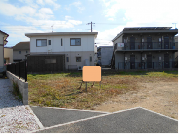 宇部市野原、土地の外観画像です