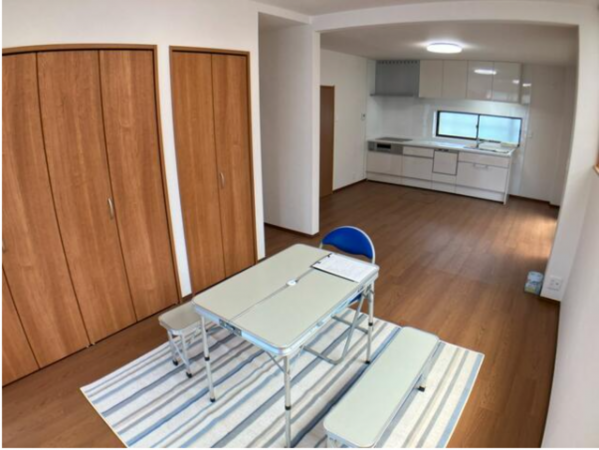 宇部市昭和町、中古一戸建ての居間画像です