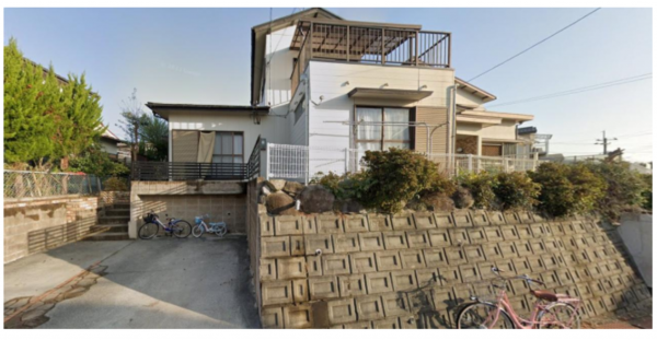 宇部市則貞、中古一戸建ての外観画像です