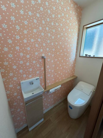 宇部市大字西岐波、中古一戸建てのトイレ画像です