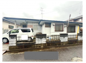 宇部市大字川上、中古一戸建ての外観画像です