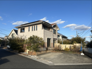 宇部市大字際波、中古一戸建ての外観画像です