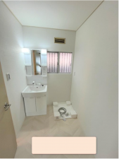 宇部市大字際波、中古一戸建ての洗面画像です