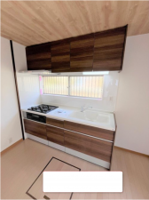 宇部市大字際波、中古一戸建てのキッチン画像です