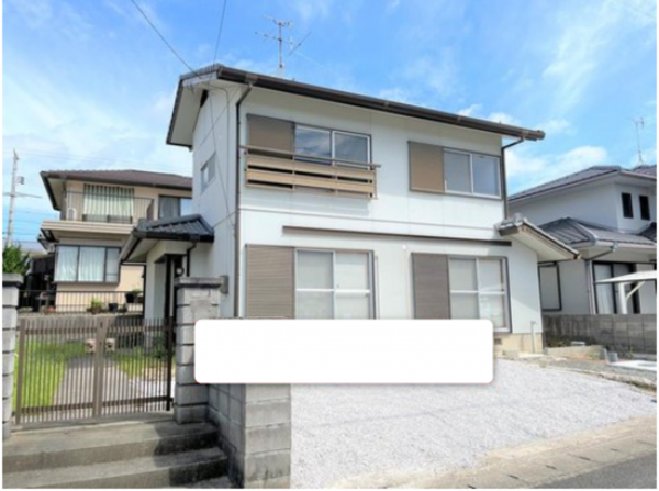 宇部市大字際波、中古一戸建ての外観画像です