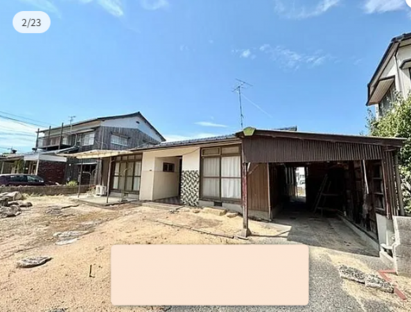 宇部市東梶返、中古一戸建ての画像です