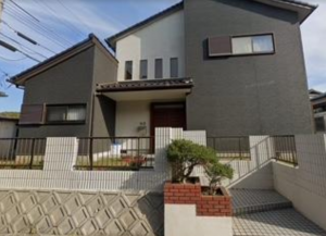 宇部市浜田、中古一戸建ての外観画像です