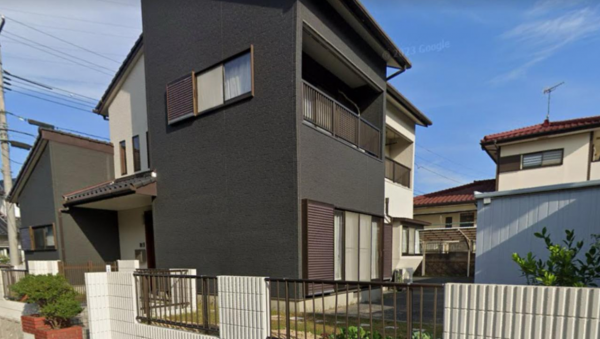 宇部市浜田、中古一戸建ての外観画像です