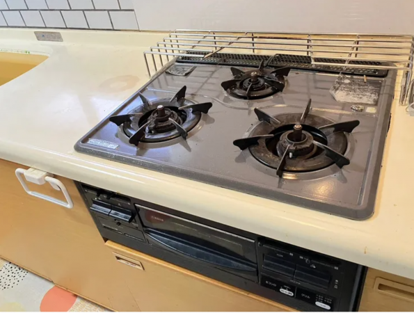 宇部市大字小串、中古一戸建てのキッチン画像です