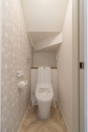 宇部市床波、新築一戸建てのトイレ画像です