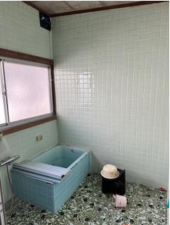宇部市開、中古一戸建ての風呂画像です