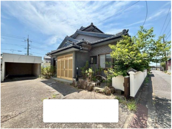 宇部市明神町、中古一戸建ての外観画像です