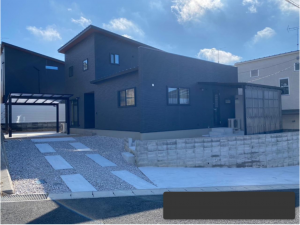 宇部市開、中古一戸建ての外観画像です