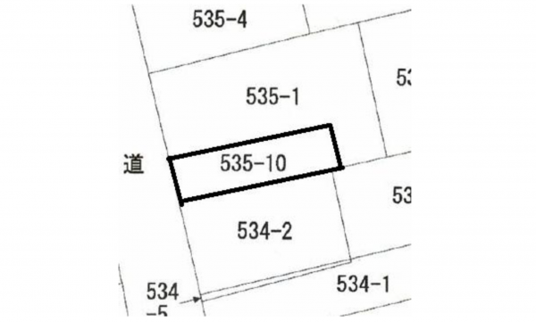 宇部市昭和町、中古一戸建ての間取り画像です
