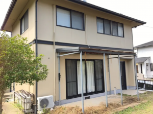 宇部市大字西岐波、中古一戸建ての外観画像です