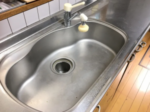 宇部市大字西岐波、中古一戸建てのキッチン画像です