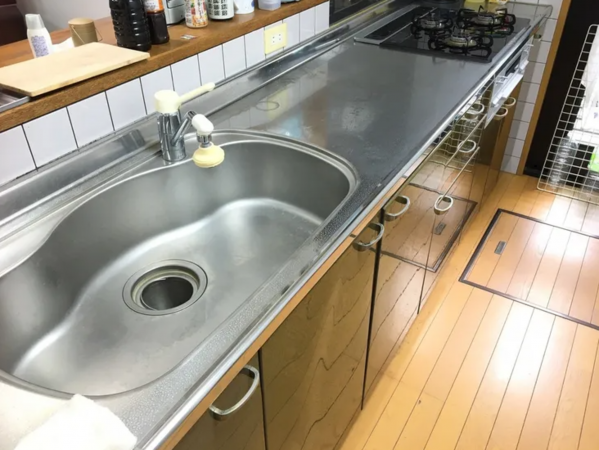 宇部市大字西岐波、中古一戸建てのキッチン画像です