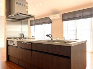 宇部市厚南中央、中古一戸建てのキッチン画像です