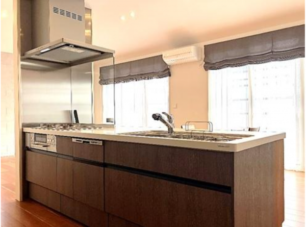 宇部市厚南中央、中古一戸建てのキッチン画像です