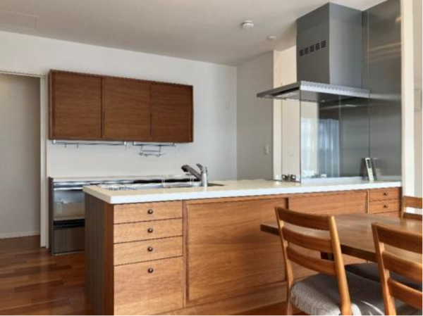 宇部市厚南中央、中古一戸建てのキッチン画像です