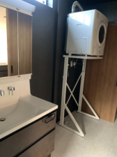 宇部市川添、中古一戸建ての洗面画像です