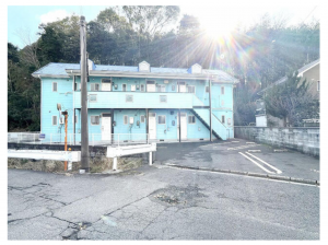 宇部市大字西岐波、収益物件/アパートの外観画像です