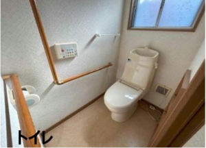 宇部市笹山町、収益物件/その他のトイレ画像です