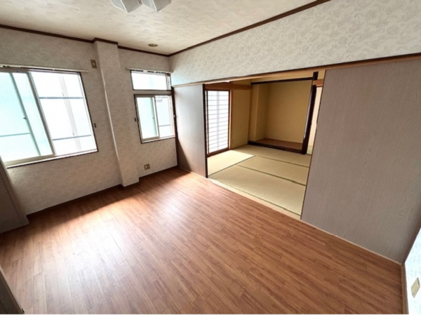 宇部市文京町、収益物件/アパートの内装画像です