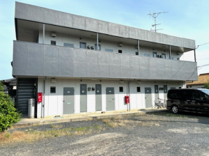 宇部市大字上宇部、収益物件/アパートの外観画像です