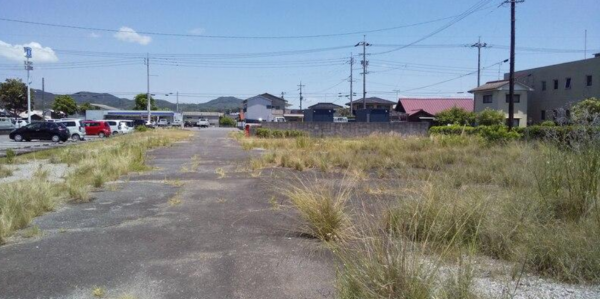 山陽小野田市厚狭、土地の外観画像です