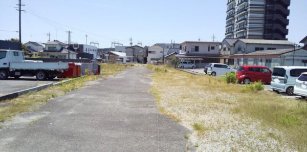 山陽小野田市厚狭、土地の外観画像です
