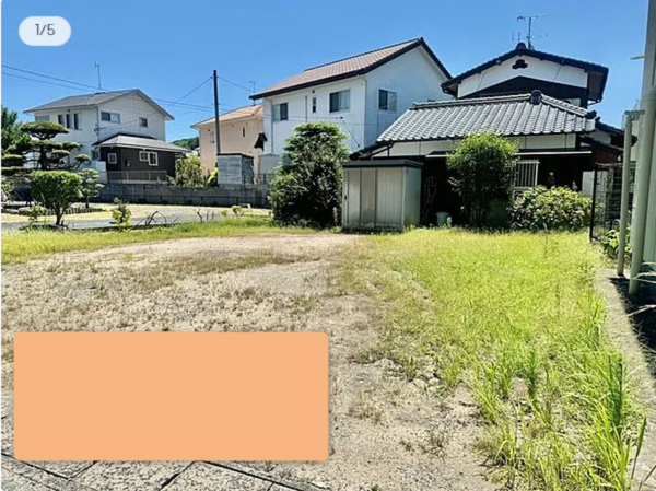 山陽小野田市住吉本町、土地の外観画像です
