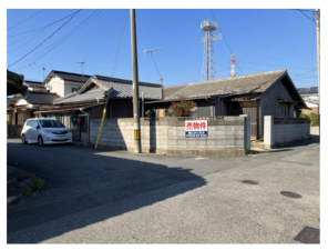 山陽小野田市大字小野田、土地の前面道路を含む現地写真画像です