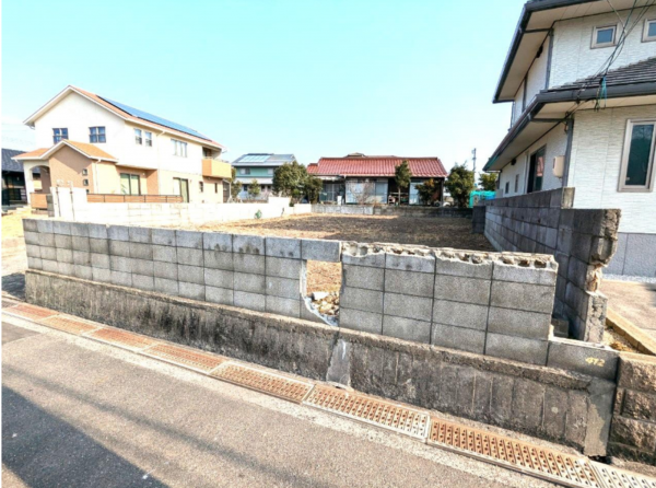 山陽小野田市赤崎、土地の画像です