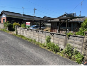山陽小野田市大字有帆、土地の前面道路を含む現地写真画像です