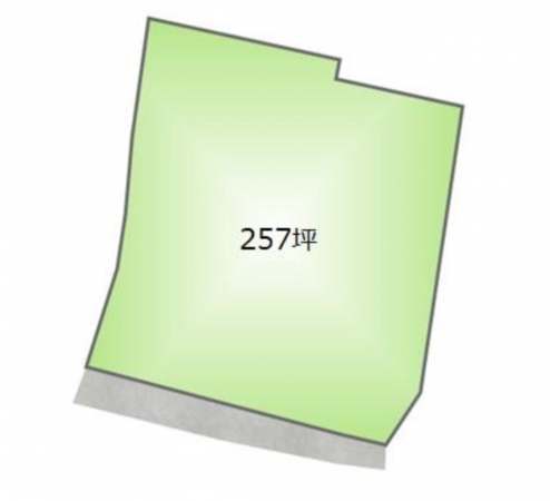 山陽小野田市大字有帆、土地の画像です