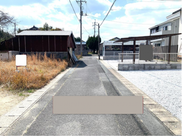 山口市阿知須、土地の外観画像です