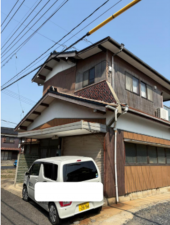 山口市阿知須、中古一戸建ての外観画像です