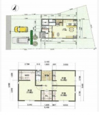 宇部市西本町、中古一戸建ての間取り画像です
