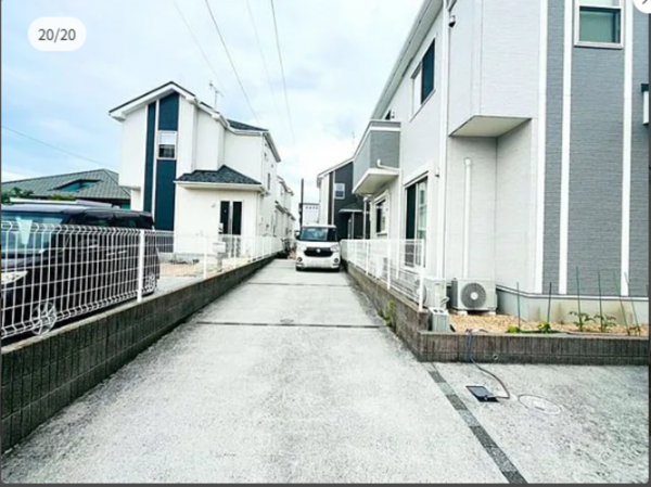 宇部市明神町、中古一戸建ての外観画像です