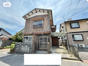 宇部市浜町、中古一戸建ての外観画像です