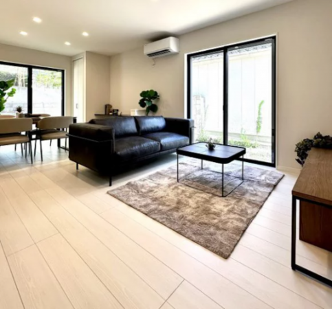 宇部市西本町、中古一戸建ての居間画像です