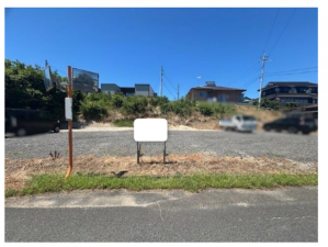 宇部市岬町、土地の外観画像です